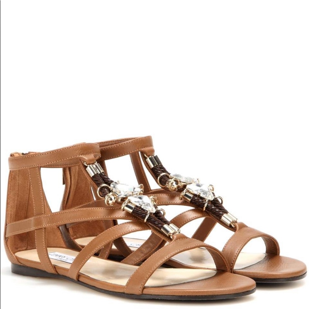 Jimmy Choo Nano Flat Sandals
